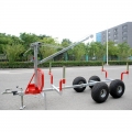 Small Log Trailer With Crane